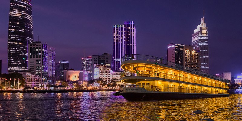 Experience a cruise along the Saigon River, admiring the modern city Experience a cruise along the Saigon River, admiring the modern city